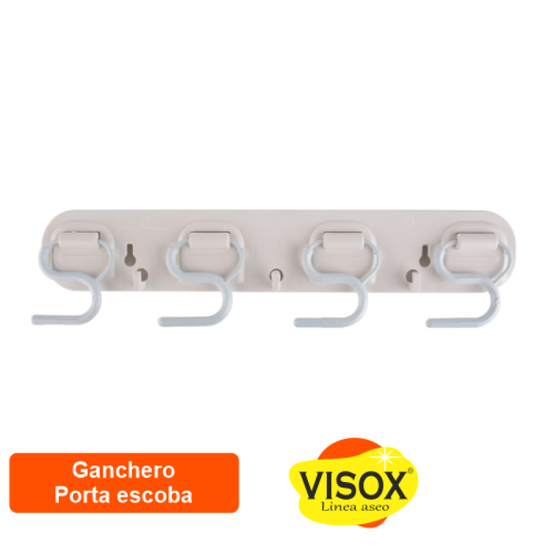 Ganchero De Pared Multiservicios