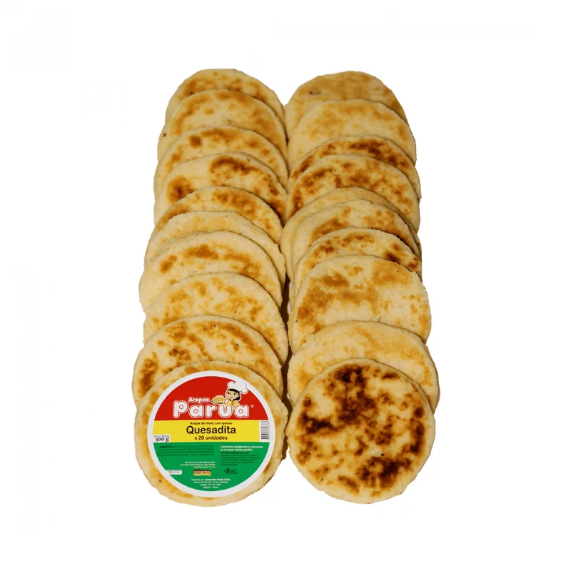 Arepa Parua Con Queso 500 Gr