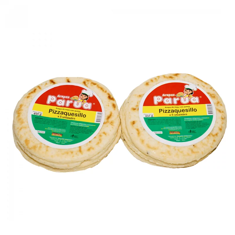 Arepa Parua Quesillo 5 Und 450 Gr