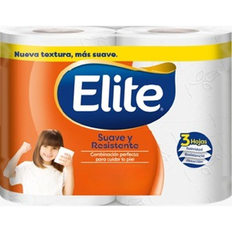 Papel Higienico Elite Suave Y Resistente Th X 4-81
