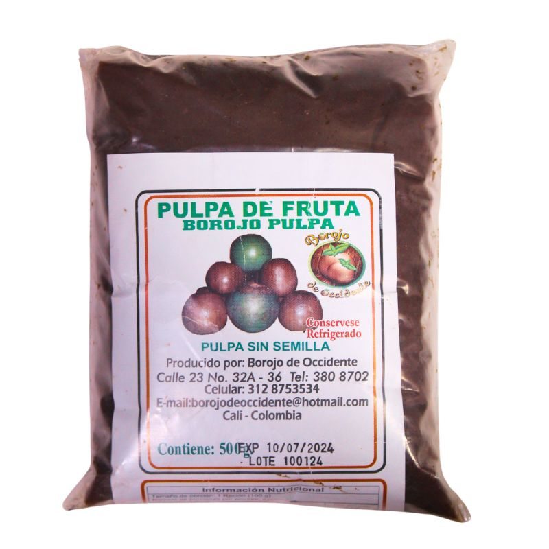 Pulpa Borojo 500 Gr