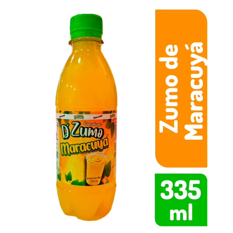 Concentrado Dzumo Maracuya 335 Ml