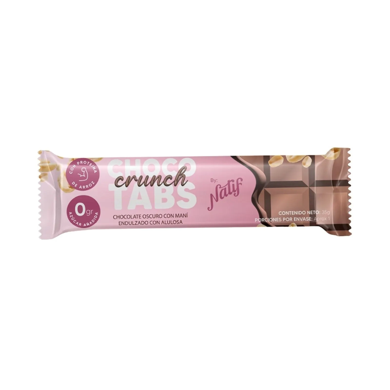 Chocotabs Crunch Oscuro Natifx35gr