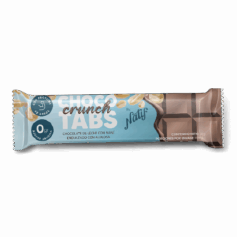 Chocotabs Crunch Leche Natifx35gr