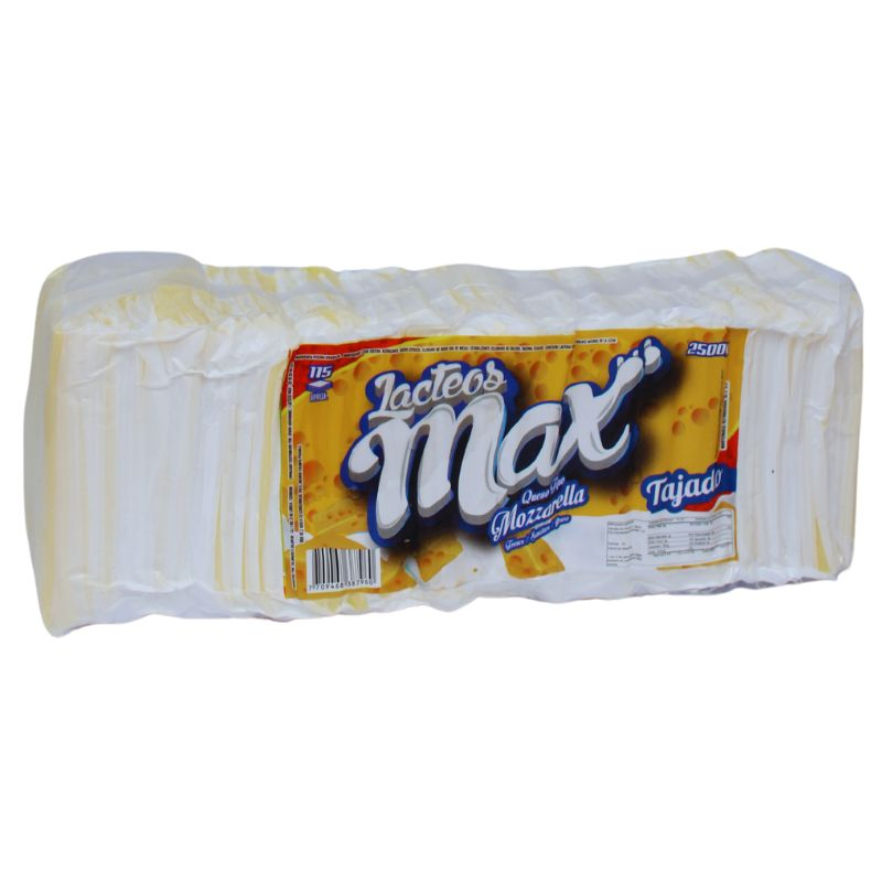 Queso Max Crema Tajado 2500 Gr