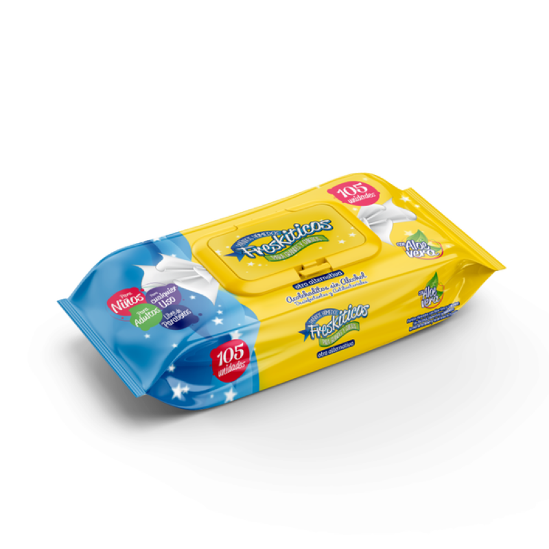 Panitos Humedos Freskitos 105 Und