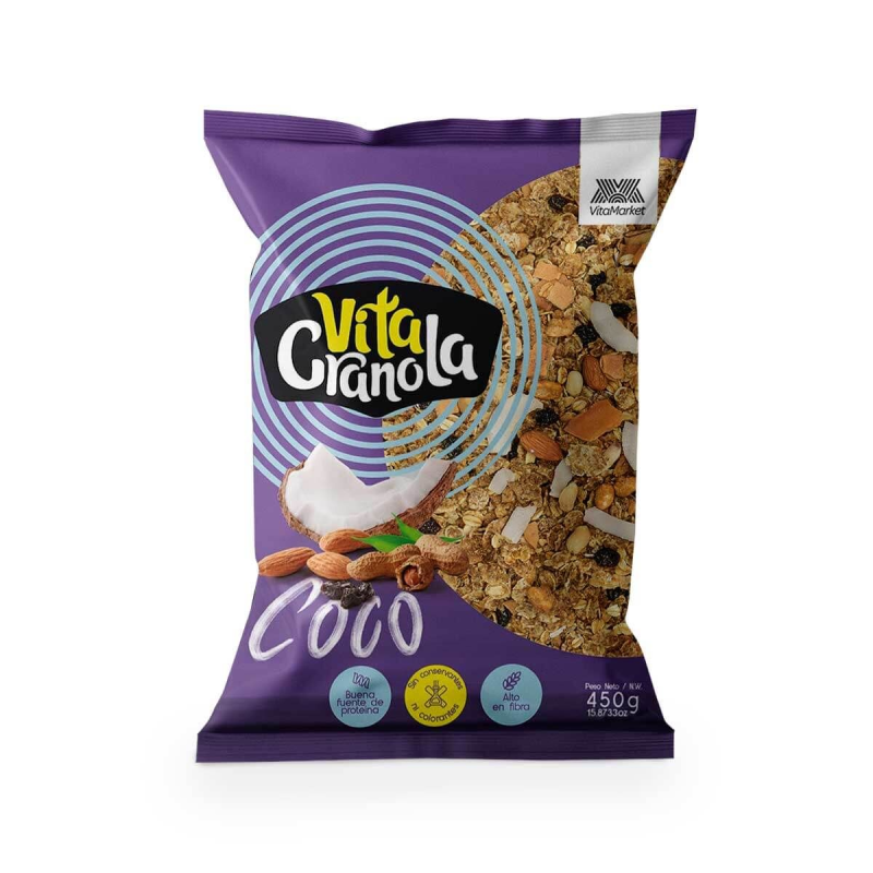 Granola Vitagranola Coco 450 Gr