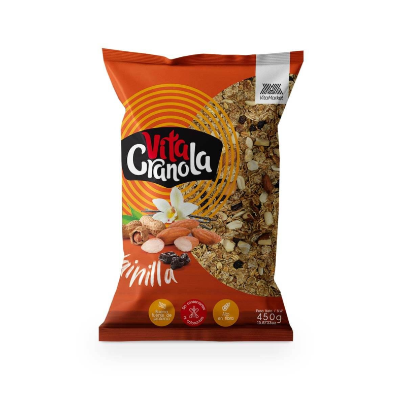 Granola Vitagranola Vainilla 450 Gr
