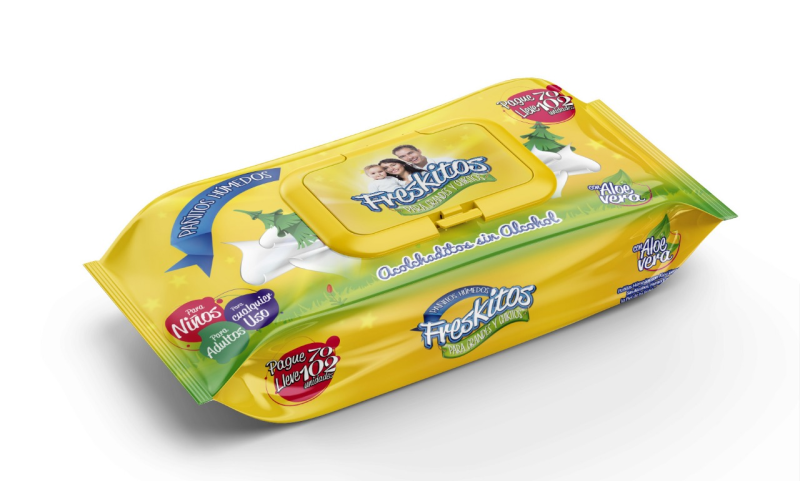 Panitos Humedos Freskitos 102 Und