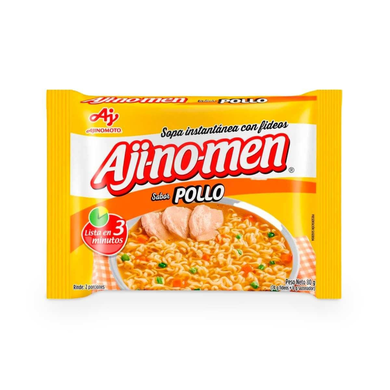 Sopa Instantanea Ajinomen Pollo Con Fideos 80 Gr