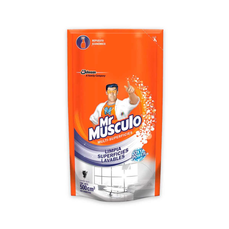 Desinfectante Mr Musculo Oxypower 500 Ml