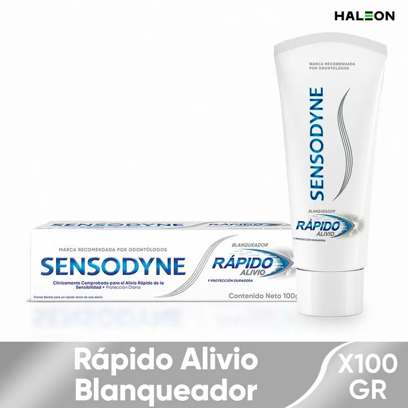 Crema Dental Sensodyne Blanqueador 100 Gr