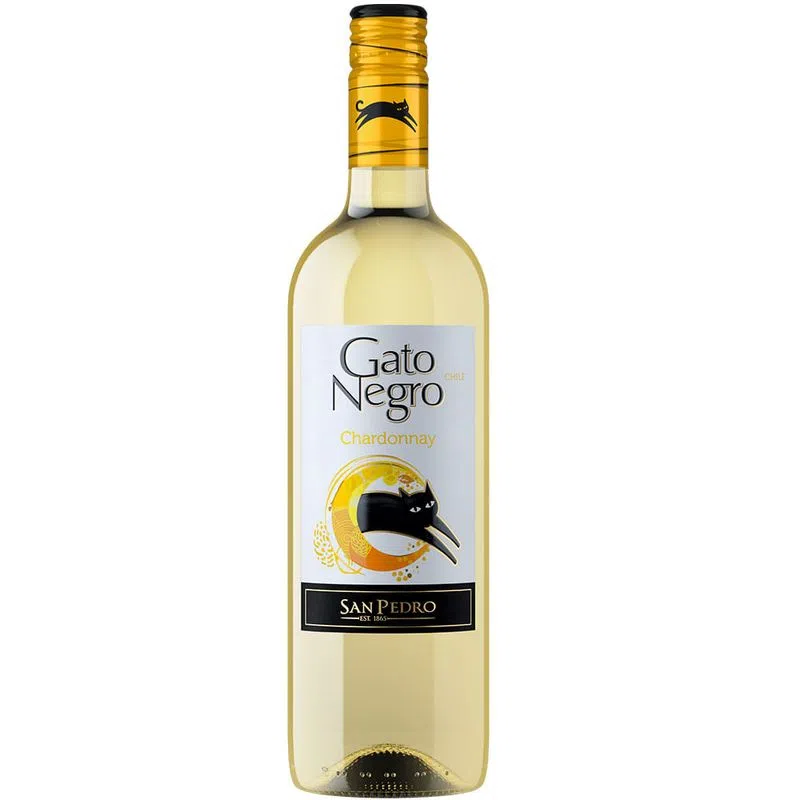 Vino Gato Negro Chardonay 750 Ml