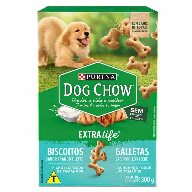Galletas Dog Chow Abrazos Junior 300 Gr