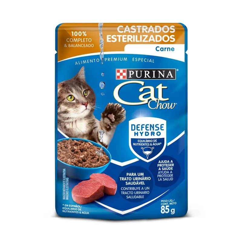 Concentrado Cat Chow Esterilizados 85 Gr