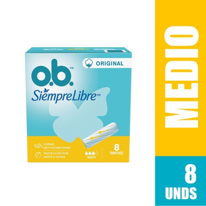Tampones Ob 8 Und