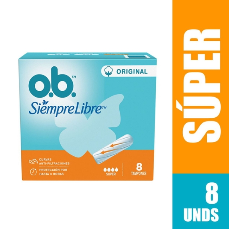 Tampones Ob Original 8 Und