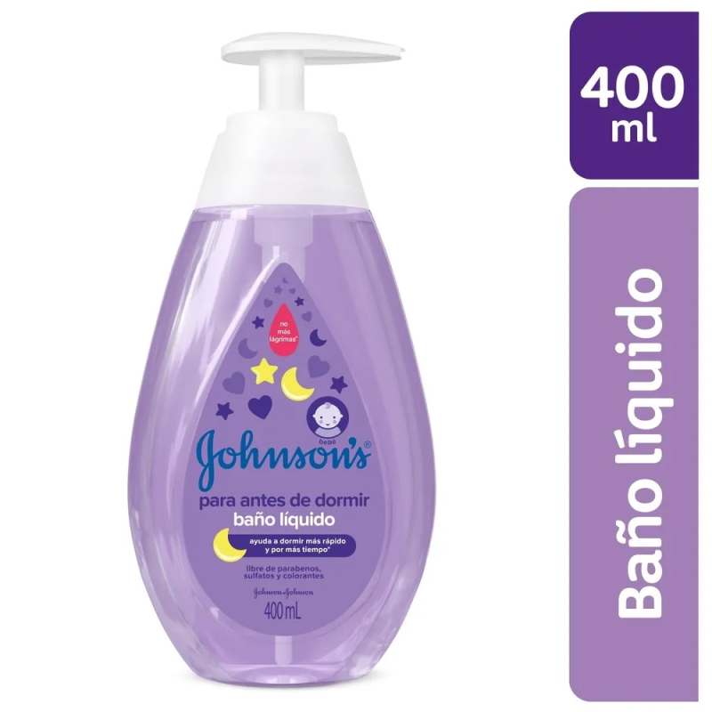 Bano Liquido Johnsons Antes De Dormir 400 Ml