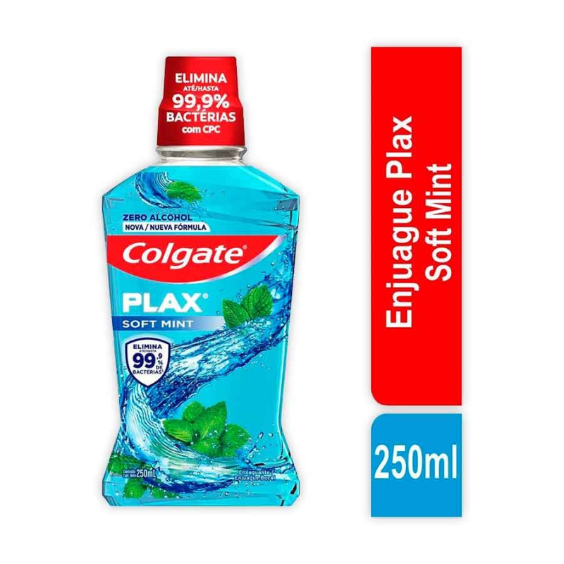 Enjuague Bucal Colgate Plax Soft Mint 250 Ml