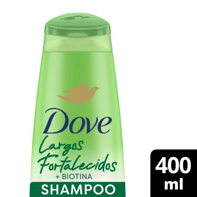 Shampoo Dove Largos Fortalecidos 400ml