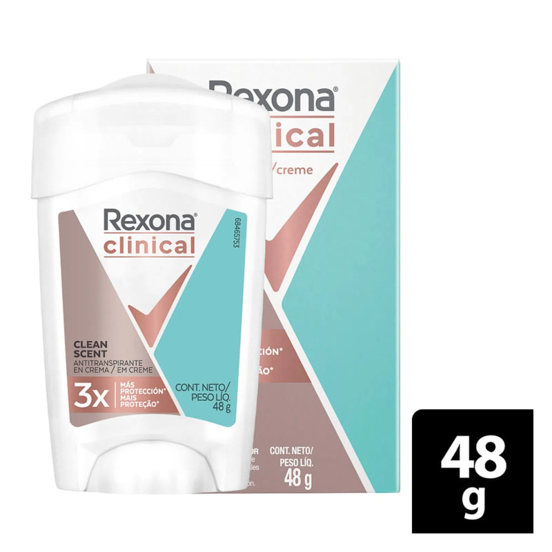 Desodorante Rexona Barra Clinical Femenino 48 Gr