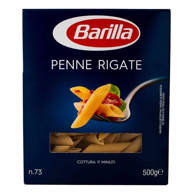 Pasta Barilla Penne Rigate 500 Gr