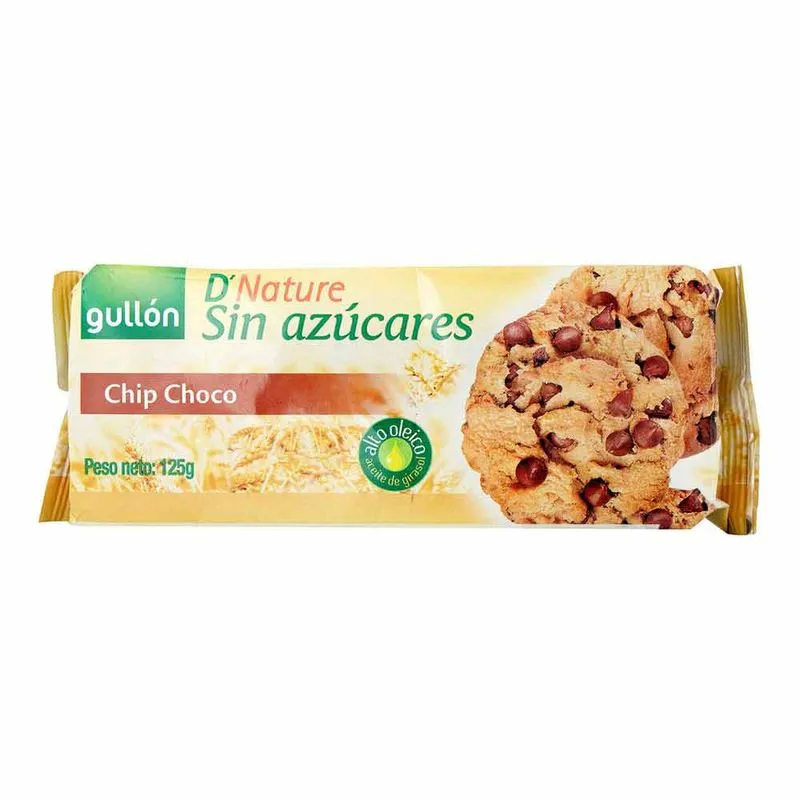 Galleta Gullon Chip Choco Diet Nature X125g