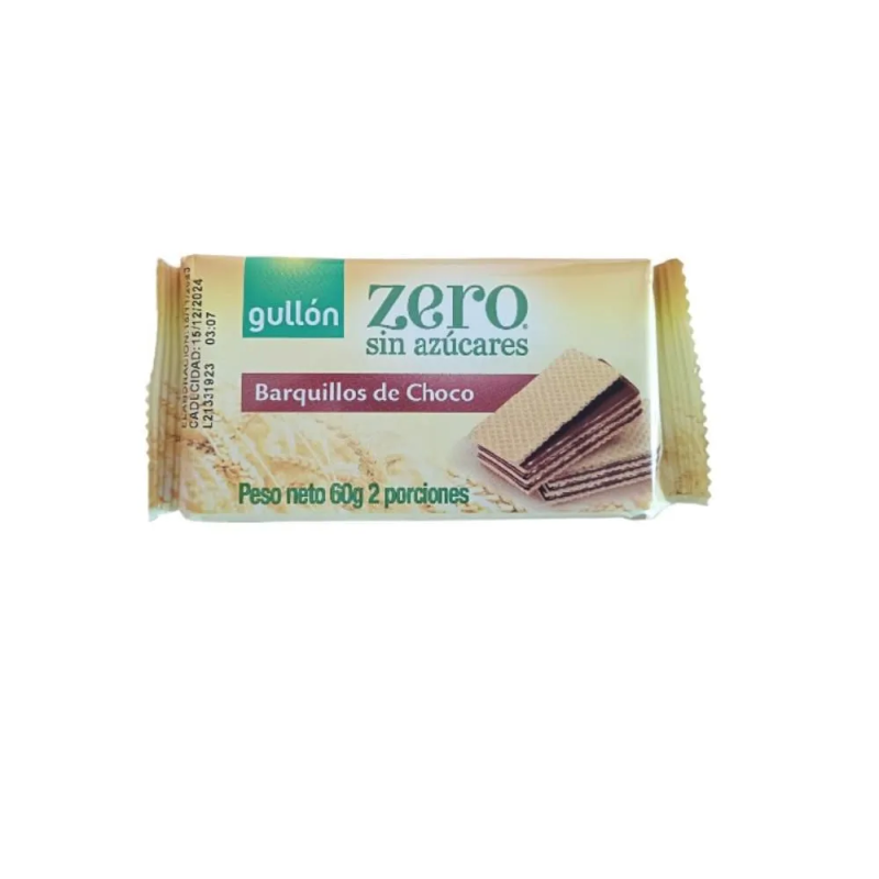 Galleta Gullon Wafer Con Chocolate X80g