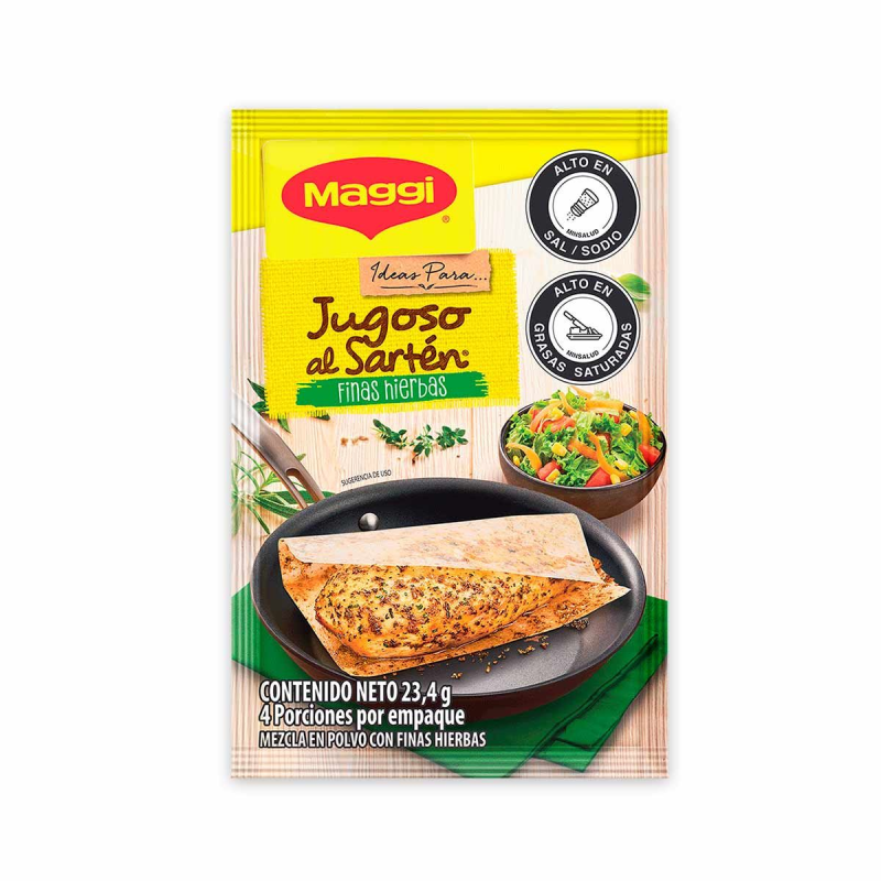 Jugoso Al Sarten Maggui Hierbas Finas 23,4 Gr
