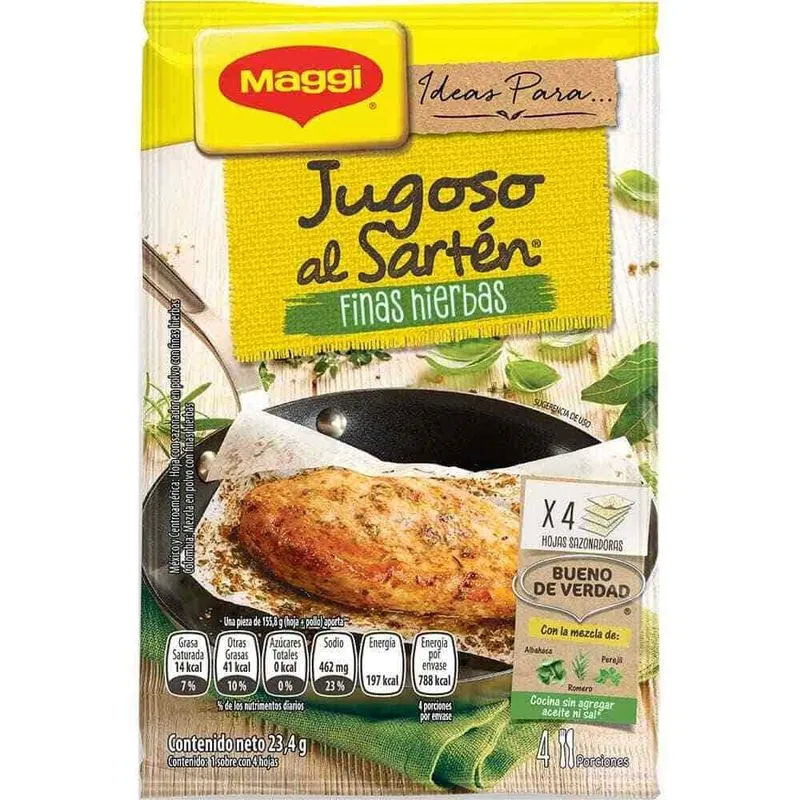 Base Maggi Hierbas Papyrus 23.4gxund