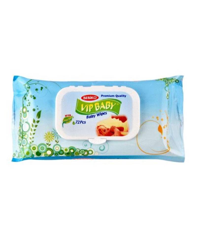Toallas Humedas Bebiko Vip Baby Flow 72und