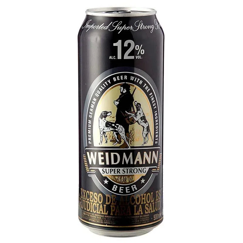 Cerveza Weidmann Super Strong Lata 500 Ml