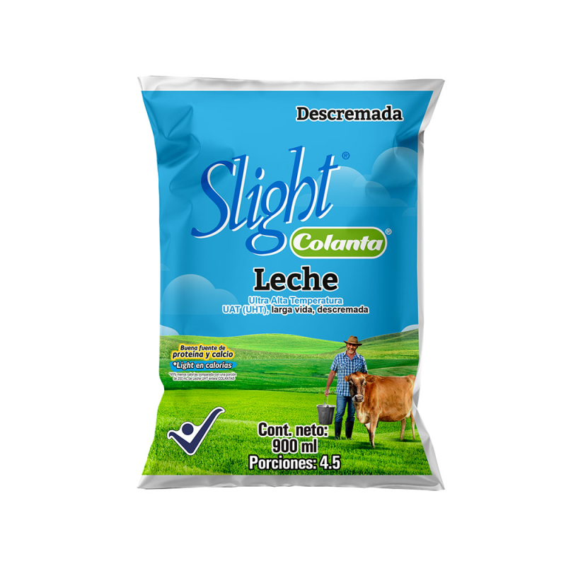 Leche Colantax900ml Uht Slight Descr Bls